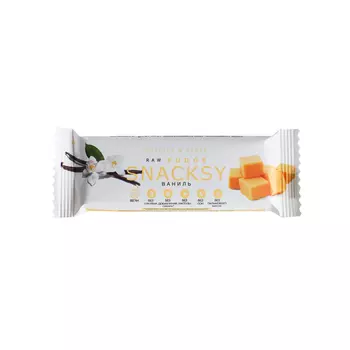 Батончик Snacksy Raw Fudge с ванилью 55 г