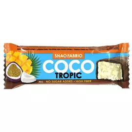 Батончик Snaq Fabriq Кокос, манго-маракуйя, 40 г