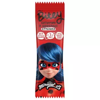 Батончик Take a Bitey фруктовый в шоколаде клубника 35 г