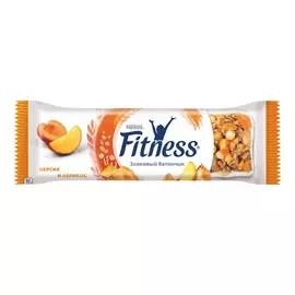 Батончик злаковый Nestle Fitness Персик и абрикос 23,5 г