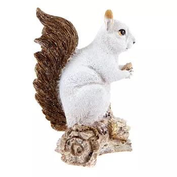 Белочка с орешком на пеньке ТПК Полиформ 21 см