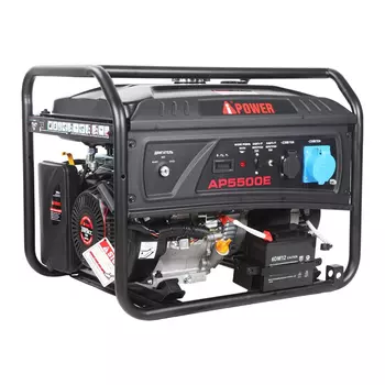 Бензиновый генератор Power Lite с электростартером 5,5 кВт (AP5500E)