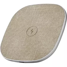 Беспроводное зарядное устройство uBear Stream Wireless Charger бежевый WL01GD10-AD