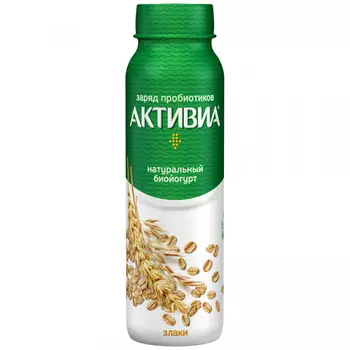 Биойогурт питьевой Активиа Злаки 260 г
