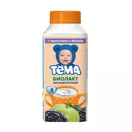 Биолакт детский Тема Чернослив Яблоко 3% 0,206 кг