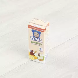 Биолакт Тёма Яблоко, банан, злаки 3% 206 г