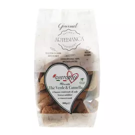 Бискотти Panealba Gustipiu зеленый чай и корица 300 г