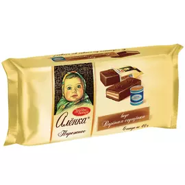 Бисквит Красный октябрь Аленка, со вкусом вареной сгущенки, 240 г