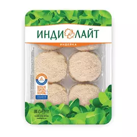 Биточки из индейки ИндиЛайт 450 г