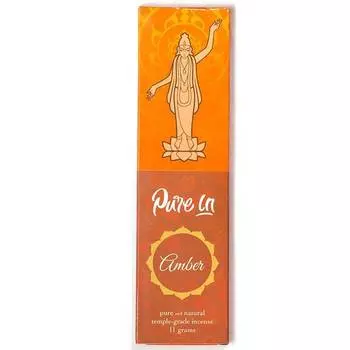 Благовония натуральные Pure in амбер 10 палочек