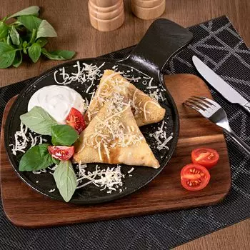 Блинчики с ветчиной и сыром, кг