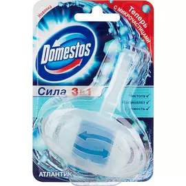 Блок для унитаза Domestos Атлантик 3в1 40г