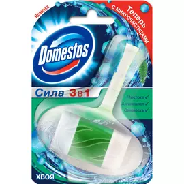 Блок для унитаза Domestos Хвоя 3в1 40г