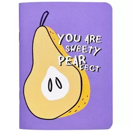 Блокнот Be Smart Fruits груша 10x14 см 32 л