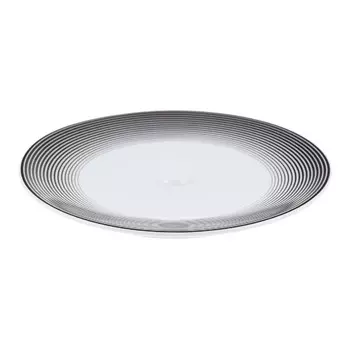 Блюдце кофейное Porcelaine du reussy louna. Linea brun.