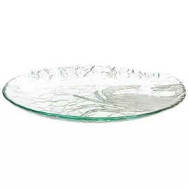 Блюдо ArdaCam Monocrab голубое 21,5 см