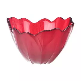 Блюдо ArdaCam Poinsettia 8,5 см бордо