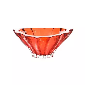 Блюдо Aurum-Crystal s.r.o. Plantica для фруктов красное 22 см