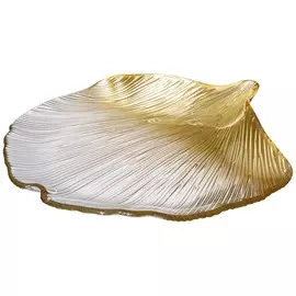 Блюдо Аксам Golden Leaf 25 см