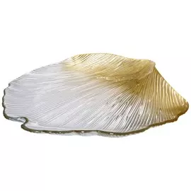 Блюдо Аксам Golden Leaf 32 см