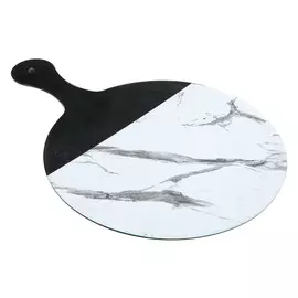Блюдо белое Kulsan Marble 30 см