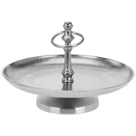 Блюдо декоративное Koopman Deco 215x160 мм серебро