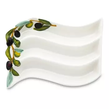 Блюдо для оливок Edelweiss Оливки 19х14 см