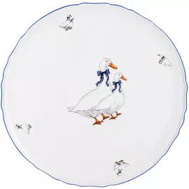 Блюдо для пиццы Bernadotte Гуси 32 см