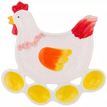 Блюдо для яиц Lefard 26x25х2,5 см