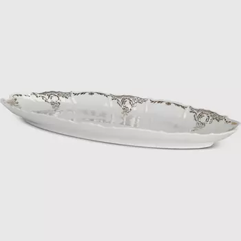 Блюдо для рыбы Bernadotte Золотой орнамент 52 см