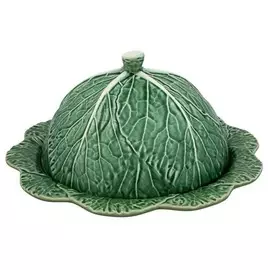 Блюдо для сыра Bordallo Pinheiro Капуста 35 см с крышкой