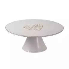 Блюдо для торта Glasar 28x28x11см