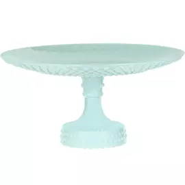 Блюдо для торта на ножке Tognana зеленое 28 СМ