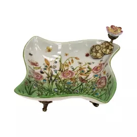 Блюдо Glasar 15x15x7см