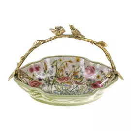 Блюдо Glasar 18x13x14 см