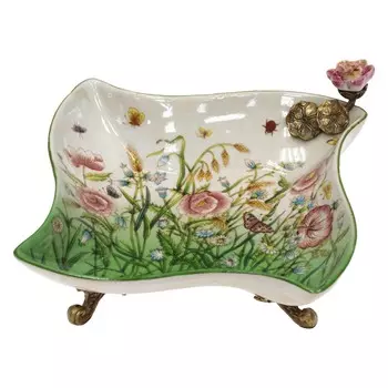 Блюдо Glasar 18x18x8 см