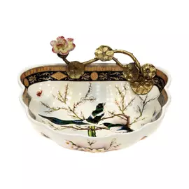 Блюдо Glasar 18x18x8см