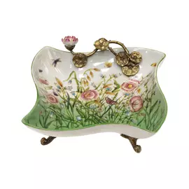 Блюдо Glasar 21x20x9см