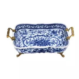 Блюдо Glasar 30x21x9см