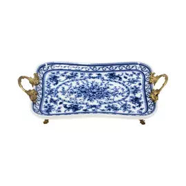 Блюдо Glasar 33x21x7см