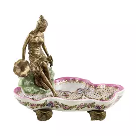 Блюдо Glasar ардеко 21x14x18 см