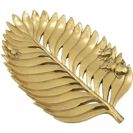 Блюдо Glasar лист 19x17x3 см