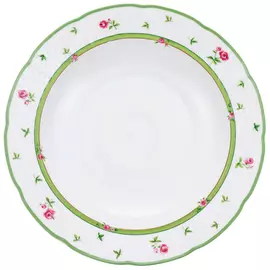 Блюдо глубокое Thun Menuet декор Роза 31 см