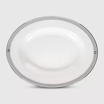 Блюдо Hankook фарфоровое овальное 28 см