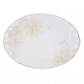 Блюдо Hatori 24 см бежевый