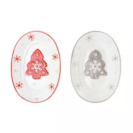 Блюдо керамическое Ad trend XMas 21х15 см в ассортименте