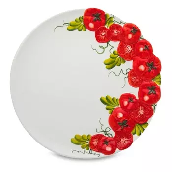 Блюдо круглое Edelweiss Томаты 38 см