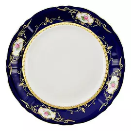 Блюдо круглое мелкое Leander Мелкие цветы 32 см