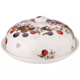 Блюдо круглое с крышкой Lefard Ежевика 23 см