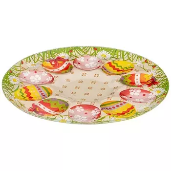 Блюдо Lefard Светлая пасха для яиц 24,5х24,5х2 см